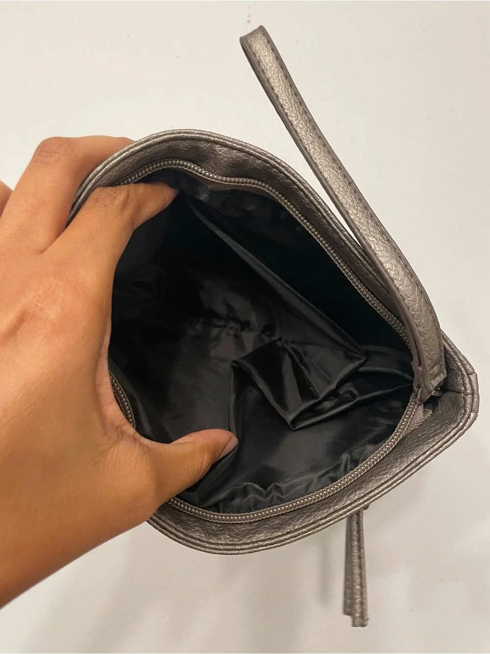 Metallic Y2K Inspired Clutch Wristlet